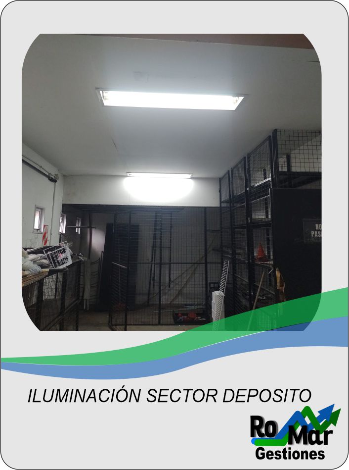 Iluminación Sector Depósito