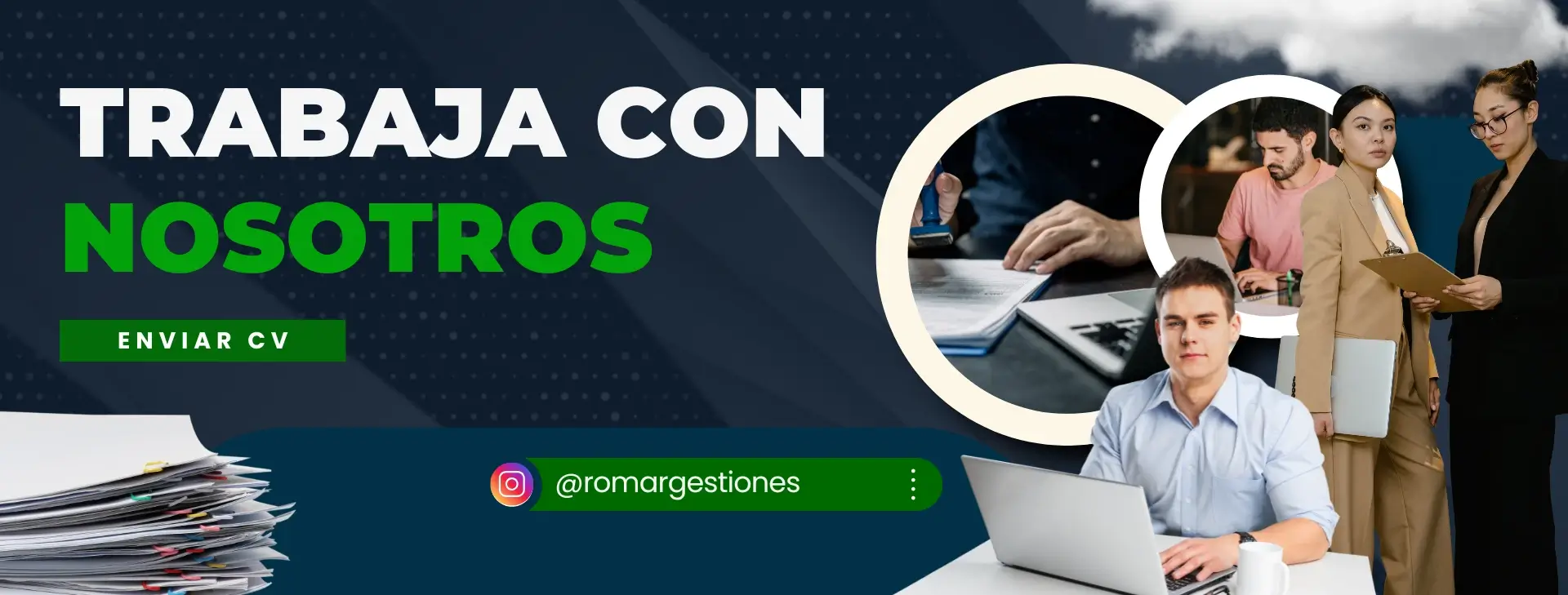 Trabaja con nosotros - RoMar Gestiones